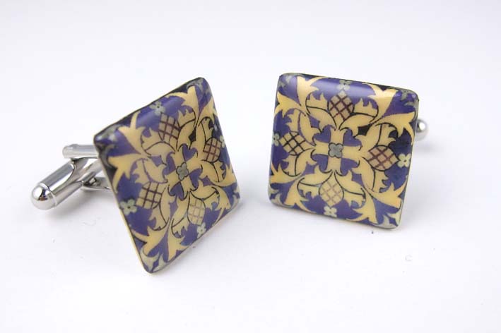 House of Lords Blue cross cufflinks